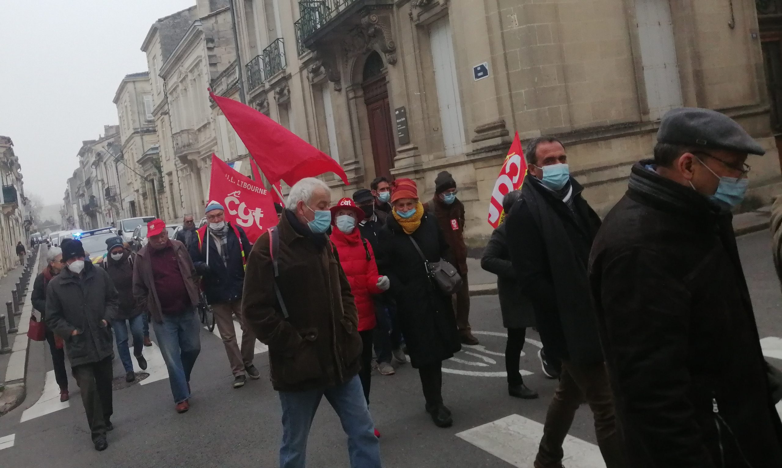 Les Libournais en manif pour l'emploi et le pouvoir d'achat