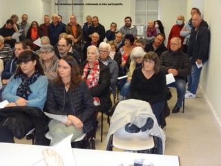 Près de 80 personnes à Izon